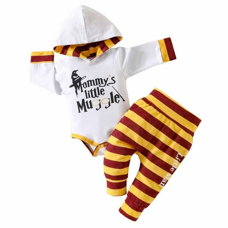 Dezsed 0-12Months Infantis Winter Clothing Mommy S Little Muggle Letter Print Baby Boys Girls Long Sleeve Casual Hooded Romper Striped Trousers Suits Sets Clearance
Dezsed 0-12Months Infantis Winter Clothing Mommy S Little Muggle Letter Print Baby Boys Girls Long Sleeve Casual Hooded Romper Striped Trousers Suits Sets Clearance
