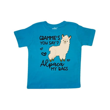 Inktastic Grammie s You Say Alpaca My Bags Gift Toddler Boy or Toddler Girl T-Shirt
Inktastic Grammie s You Say Alpaca My Bags Gift Toddler Boy or Toddler Girl T-Shirt