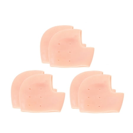 3 Pairs Silicone Heel Protective Covers Heel Pain Relief Socks Moisturizing Heel Covers Calluses Prevention Socks Anti-crack Heel Socks With Hole Complexion
3 Pairs Silicone Heel Protective Covers Heel Pain Relief Socks Moisturizing Heel Covers Calluses Prevention Socks Anti-crack Heel Socks With Hole Complexion