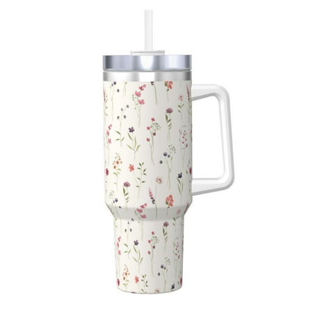 Uemuo Wildflower Watercolor Print 40oz Ice Bully With Handle And Straw Stainless Steel Vacuum Insulated Cup And 2 In 1 Straw Lid Insulated Travel Tumbler
Uemuo Wildflower Watercolor Print 40oz Ice Bully With Handle And Straw Stainless Steel Vacuum Insulated Cup And 2 In 1 Straw Lid Insulated Travel Tumbler