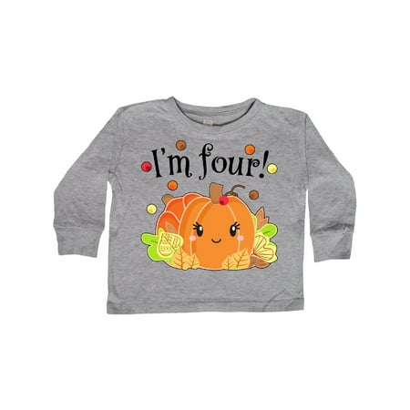 Inktastic I m Four- pumpkin birthday autumn Gift Toddler Boy or Toddler Girl Long Sleeve T-Shirt
Inktastic I m Four- pumpkin birthday autumn Gift Toddler Boy or Toddler Girl Long Sleeve T-Shirt