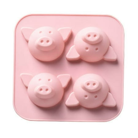 nbuaila Silicone Cake Mold 3D Reusable Piglet Shape Non stick Cake Baking Mold Chocolate Ice Block Handmade Soap Mold
nbuaila Silicone Cake Mold 3D Reusable Piglet Shape Non stick Cake Baking Mold Chocolate Ice Block Handmade Soap Mold