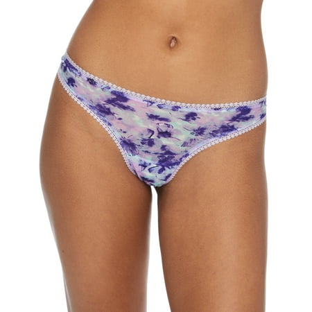OnGossamer Womens Triple Twist Mesh Thong Style-022150