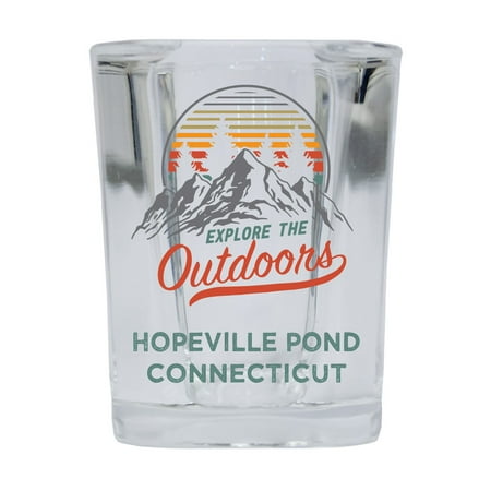 Hopeville Pond Connecticut Explore the Outdoors Souvenir 2 Ounce Square Base Liquor Shot Glass 4-Pack
Hopeville Pond Connecticut Explore the Outdoors Souvenir 2 Ounce Square Base Liquor Shot Glass 4-Pack