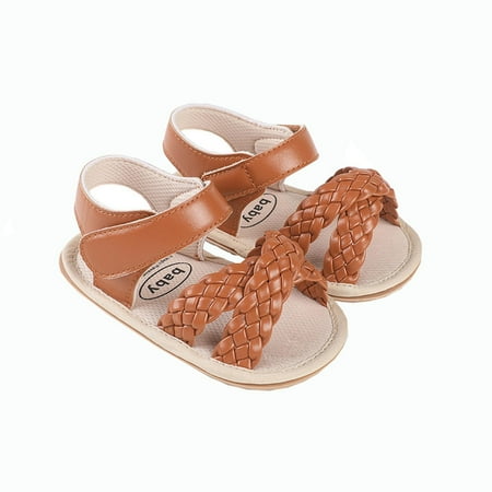 Meresysid Infant Kids Newborn Toddler Summer New Baby Everything Casual Breathable Cute Rubber Soles Non-slip Soft Soles Baby Sandals Shoes Coffee
Meresysid Infant Kids Newborn Toddler Summer New Baby Everything Casual Breathable Cute Rubber Soles Non-slip Soft Soles Baby Sandals Shoes Coffee