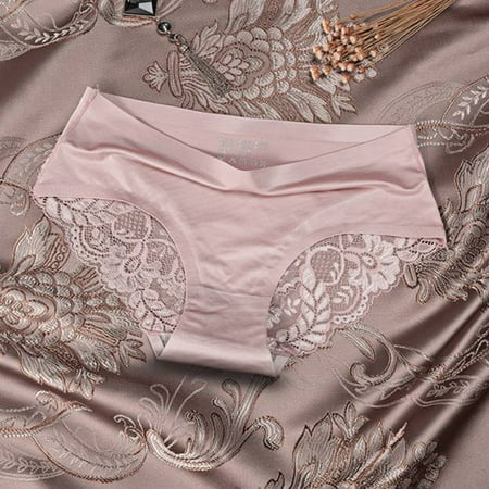 Bessbest New Year Women Breathable Ice Silk Texture Seamless Brief Briefs Panties Women S Mid Waist Lace Ladies Panties
Bessbest New Year Women Breathable Ice Silk Texture Seamless Brief Briefs Panties Women S Mid Waist Lace Ladies Panties