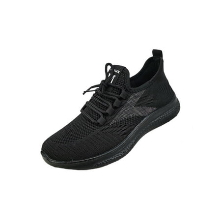 Woobling Womens Walking Shoe Breathable Sneakers Mesh Running Shoes Mens Athletic Sneaker Non-Slip Workout Comfort Black 3# 5.5
Woobling Womens Walking Shoe Breathable Sneakers Mesh Running Shoes Mens Athletic Sneaker Non-Slip Workout Comfort Black 3# 5.5