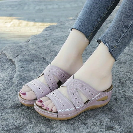 Face Leather Lightweight Flip Flop Thick Sole Open Round Toe Outdoor Sport Sandals Slides
Face Leather Lightweight Flip Flop Thick Sole Open Round Toe Outdoor Sport Sandals Slides