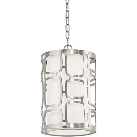 Sabine Brushed Nickel Modern/Contemporary Etched Glass Drum Medium (10-22-in) Pendant Light
Sabine Brushed Nickel Modern/Contemporary Etched Glass Drum Medium (10-22-in) Pendant Light
