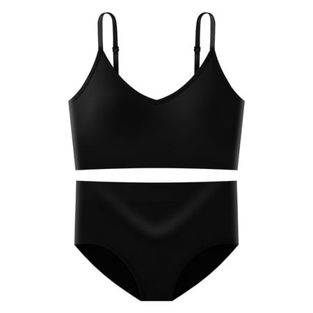 Cathalem Lace Bikini Three Piece Set Underwear Set For Women 2 Piece V Neck With Padded Lace Garter Lingerie Set with Stockings Underwear Black One Size
Cathalem Lace Bikini Three Piece Set Underwear Set For Women 2 Piece V Neck With Padded Lace Garter Lingerie Set with Stockings Underwear Black One Size
