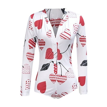 Fashion Women Floral Print V-Neck Long-sleeved Detachable Pajamas Jumpsuit
Fashion Women Floral Print V-Neck Long-sleeved Detachable Pajamas Jumpsuit