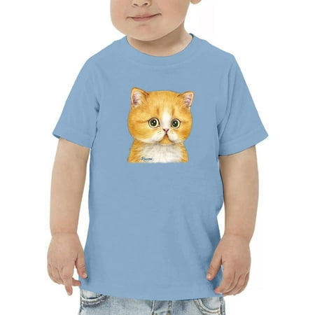 Staring Kitten T-Shirt Toddler -Kayomi Harai Designs 5 Toddler