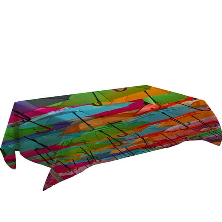 Cover Cloth Table Comely Table Tea Rectangular Decor Pattern Flower Home Dining Home Textiles