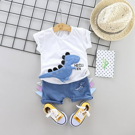 Yubatuo Toddler Baby Boys Cartoon Letter Dinosaur Print T Shirt Tops Shorts Outfits SetWhite100/L/10
Yubatuo Toddler Baby Boys Cartoon Letter Dinosaur Print T Shirt Tops Shorts Outfits SetWhite100/L/10