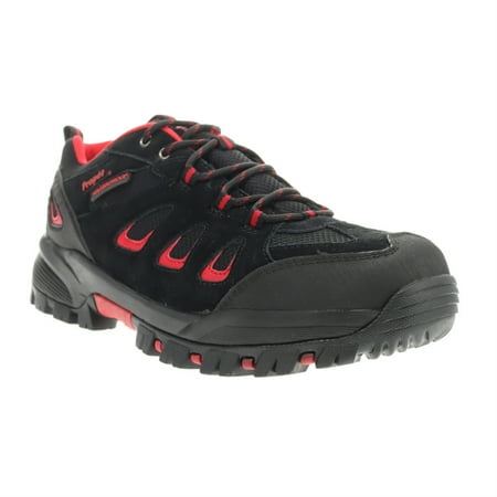 Propet Ridge Walker Low Men s Sneakers - Black/Red Size 08H