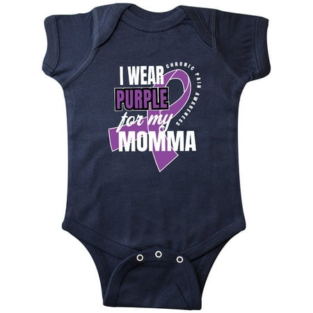Inktastic Chronic Pain I Wear Purple For My Momma Gift Baby Boy or Baby Girl Bodysuit
Inktastic Chronic Pain I Wear Purple For My Momma Gift Baby Boy or Baby Girl Bodysuit