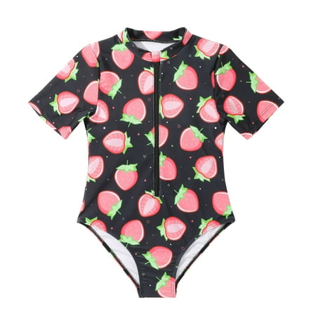 Baby Girl 1-Piece Swimsuit Zipper Outfits Hollow Bikini Watermelon Print Ruffle Hem Bathing Suit Size 7-14 Years
Baby Girl 1-Piece Swimsuit Zipper Outfits Hollow Bikini Watermelon Print Ruffle Hem Bathing Suit Size 7-14 Years