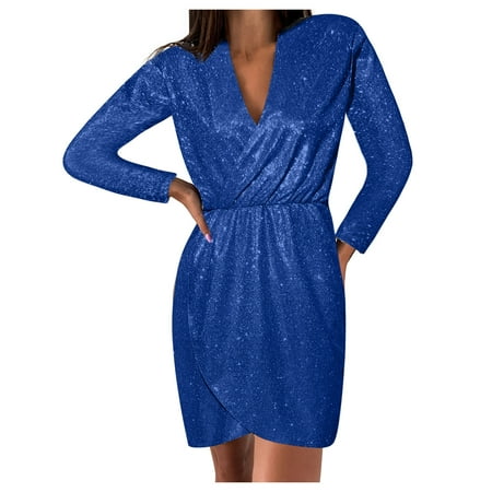 Dress for Women 2022 Pink Dress for Women Fashion Women Casual Long Sleeve Elegant V-Neck Pure Autumn Pullover Dress Summer Savings Dresses for Women Formal Dresses Evening Party Blue 3XL
Dress for Women 2022 Pink Dress for Women Fashion Women Casual Long Sleeve Elegant V-Neck Pure Autumn Pullover Dress Summer Savings Dresses for Women Formal Dresses Evening Party Blue 3XL