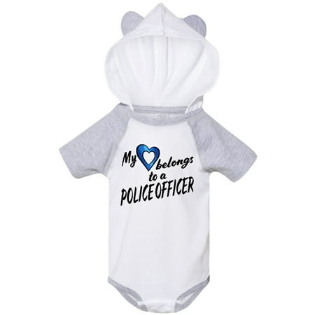 Inktastic My Heart Belongs to a Police Officer with Blue Heart Gift Baby Boy or Baby Girl Bodysuit
Inktastic My Heart Belongs to a Police Officer with Blue Heart Gift Baby Boy or Baby Girl Bodysuit