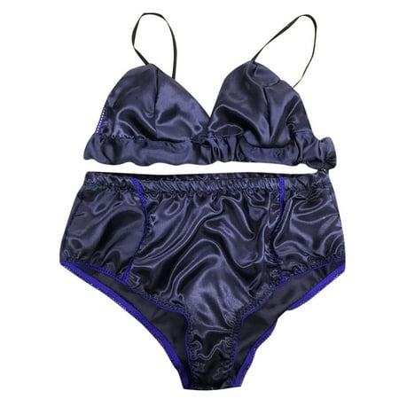 Lingerie for Women Naughty 2-Pc Sissly Deep V Straps Push Up Bra and Panty Sets for Women Blue S
Lingerie for Women Naughty 2-Pc Sissly Deep V Straps Push Up Bra and Panty Sets for Women Blue S