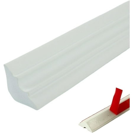 Wewean Self-Adhesive Wall Corner Seal Strip U-Shape Wall Corner Crevice Decoration Edging Strip Self Adhesive Furniture Edge Strips for Home Office(White Width 5.1cm) Z689
Wewean Self-Adhesive Wall Corner Seal Strip U-Shape Wall Corner Crevice Decoration Edging Strip Self Adhesive Furniture Edge Strips for Home Office(White Width 5.1cm) Z689