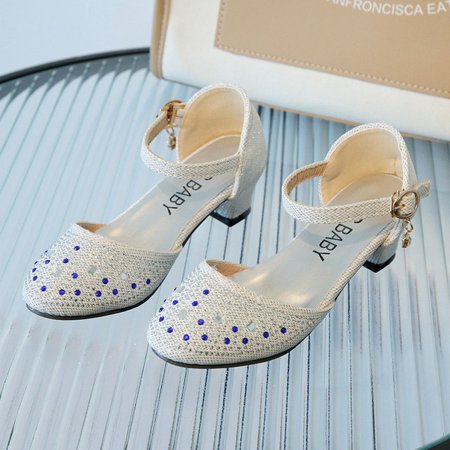 DancePeanut Spring Summer Kids Girls Glitter Rhinestone Beach Sandals Shoes Children Girls Closed Toe Sandals Size 26-35
DancePeanut Spring Summer Kids Girls Glitter Rhinestone Beach Sandals Shoes Children Girls Closed Toe Sandals Size 26-35
