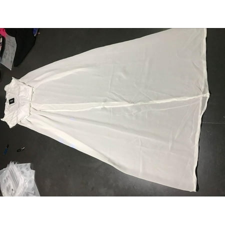 Well Off Shoulder Maternity Solid Color Chiffon Maxi Dress Causal Pregancy Dress