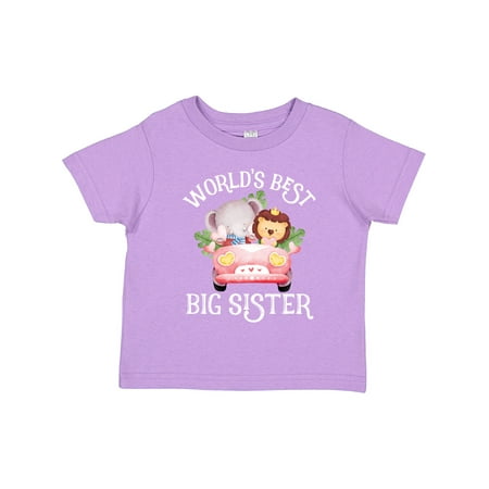 Inktastic World s Best Big Sister - Lion and Elephant Gift Toddler Toddler Girl T-Shirt
Inktastic World s Best Big Sister - Lion and Elephant Gift Toddler Toddler Girl T-Shirt