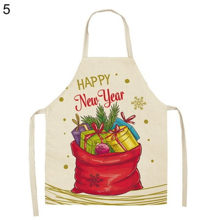 Opolski Linen Christmas Santa Design Home Kitchen Cooking Decorative Apron Party Props
Opolski Linen Christmas Santa Design Home Kitchen Cooking Decorative Apron Party Props