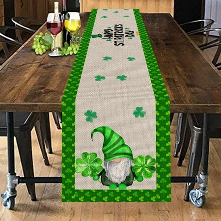 Hxoliqit Irish Festival Table Runner Linen Anti Oil Easy To Clean Table Cloth Digital Printing Table Mat Home Decoration Table Flag Ornaments For Home
Hxoliqit Irish Festival Table Runner Linen Anti Oil Easy To Clean Table Cloth Digital Printing Table Mat Home Decoration Table Flag Ornaments For Home