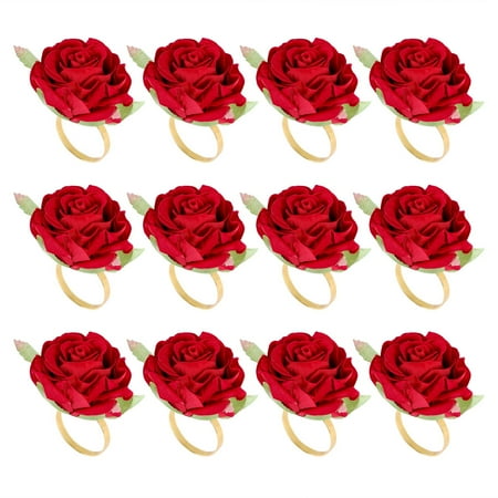 WELPET 12 PCS Red Rose Shape Towel Buckle Napkin Ring Wedding Party Valentine s Day Hotel Table Decor Metal Gold Napkin Holder
WELPET 12 PCS Red Rose Shape Towel Buckle Napkin Ring Wedding Party Valentine s Day Hotel Table Decor Metal Gold Napkin Holder