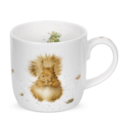 Wrendale - Treetops Redhead Mug - Squirrel, Single mug By Spode