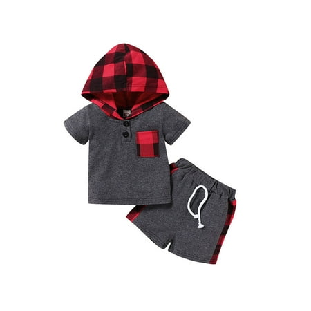 FEIKID 2PCS Boys Kids Sleeveless Hoodie Hooded Top Pullover + Drawstring Shorts Set Toddler Holiday Summer Casual Outfit Grey 18-24M
FEIKID 2PCS Boys Kids Sleeveless Hoodie Hooded Top Pullover + Drawstring Shorts Set Toddler Holiday Summer Casual Outfit Grey 18-24M