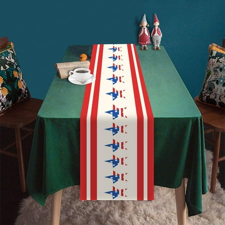HANXIULIN Independence Day Table Flag Patriotic Stripes Wired Edge for Holiday Craft Decoration Holiday Home Decor
HANXIULIN Independence Day Table Flag Patriotic Stripes Wired Edge for Holiday Craft Decoration Holiday Home Decor