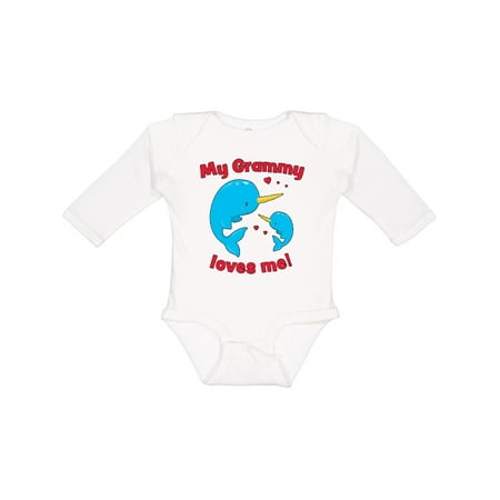 Inktastic My Grammy Loves Me Narwhal Family Gift Baby Boy or Baby Girl Long Sleeve Bodysuit
Inktastic My Grammy Loves Me Narwhal Family Gift Baby Boy or Baby Girl Long Sleeve Bodysuit