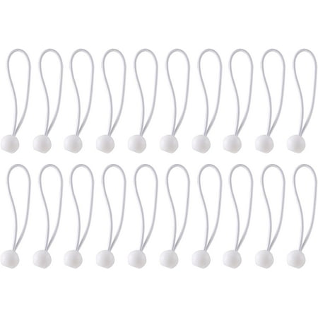 Ball Bungee Cords 4 Inch White Tie Down Cords for Tarp Canopy Shelter Wall Pipe UV Resistant
Ball Bungee Cords 4 Inch White Tie Down Cords for Tarp Canopy Shelter Wall Pipe UV Resistant