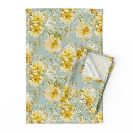 Printed Tea Towel Linen Cotton Canvas - Shabby Rose Vintage Floral Chic Botanical Wedding Spring Rustic Print Decorative Kitchen Towel by Spoonflower
Printed Tea Towel Linen Cotton Canvas - Shabby Rose Vintage Floral Chic Botanical Wedding Spring Rustic Print Decorative Kitchen Towel by Spoonflower