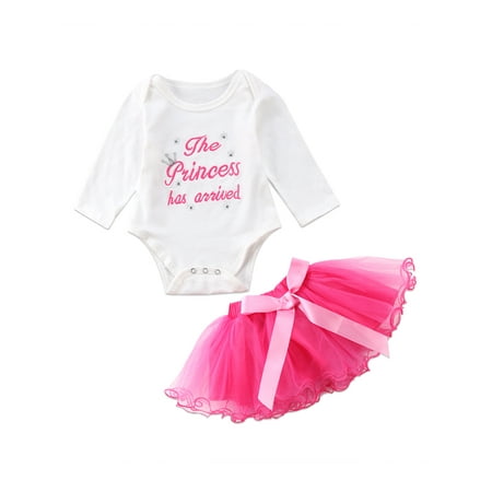 Nokpsedcb THE PRINCESS HAS ARRIVED Baby Girl Coming Home From Hospital Outfit Tutu Dress White 0-6 Months
Nokpsedcb THE PRINCESS HAS ARRIVED Baby Girl Coming Home From Hospital Outfit Tutu Dress White 0-6 Months