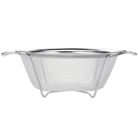 HomeCozy Stainless Steel Double Handles Mesh Washing Rice Basket Fruits Vegetable Drainer for Kitchen
HomeCozy Stainless Steel Double Handles Mesh Washing Rice Basket Fruits Vegetable Drainer for Kitchen