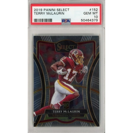Graded 2019 Panini Select Terry McLaurin #152 Rookie RC Football Card PSA 10 Gem Mint
Graded 2019 Panini Select Terry McLaurin #152 Rookie RC Football Card PSA 10 Gem Mint