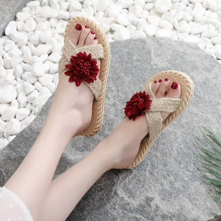 STEADY Summer Flat Open Toe Slippers Women s Wear Wear Beach Shoes Women s Shoes Red
STEADY Summer Flat Open Toe Slippers Women s Wear Wear Beach Shoes Women s Shoes Red
