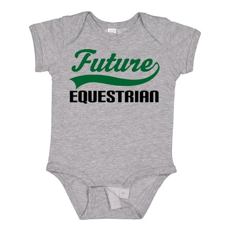 Inktastic Future Equestrian Horse Rider Gift Baby Boy Bodysuit