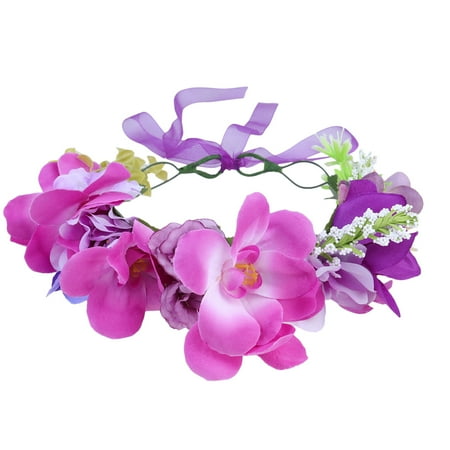 1PC Floral Head Realistic Flower Wreath Photo Taking Garland Hair Accessory for Holiday Seaside Travel Purple
1PC Floral Head Realistic Flower Wreath Photo Taking Garland Hair Accessory for Holiday Seaside Travel Purple
