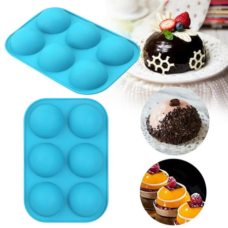 NKBBCU Clearance Cake Mould Pan Medium Semi Sphere Silicone Mold Mold for Making Chocolate Cake Jelly Blue
NKBBCU Clearance Cake Mould Pan Medium Semi Sphere Silicone Mold Mold for Making Chocolate Cake Jelly Blue