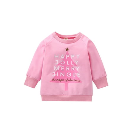 Genuiskids Christmas Toddler Girls Fall Casual Pullover Top Pink Long Sleeve Tree Print Sweatshirt
Genuiskids Christmas Toddler Girls Fall Casual Pullover Top Pink Long Sleeve Tree Print Sweatshirt