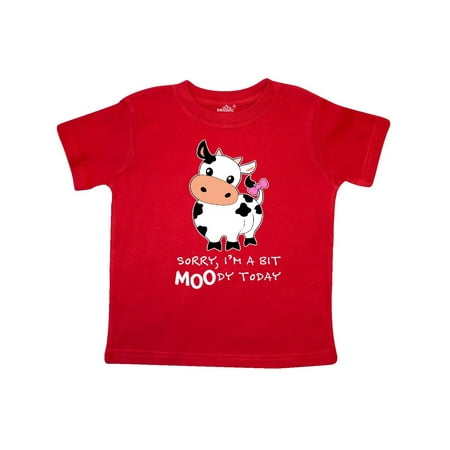 Inktastic Sorry I m a bit MOOdy today cute cow pun Gift Toddler Boy or Toddler Girl T-Shirt
Inktastic Sorry I m a bit MOOdy today cute cow pun Gift Toddler Boy or Toddler Girl T-Shirt