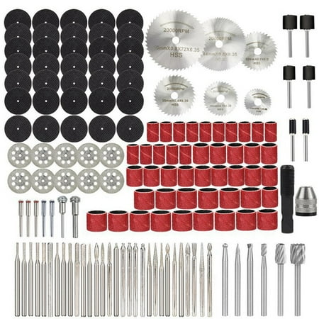 147Pc Tool Accessories with Metal Cutting Saw Blade Sanding Band Diamond Cutting Disc Burr File for
147Pc Tool Accessories with Metal Cutting Saw Blade Sanding Band Diamond Cutting Disc Burr File for