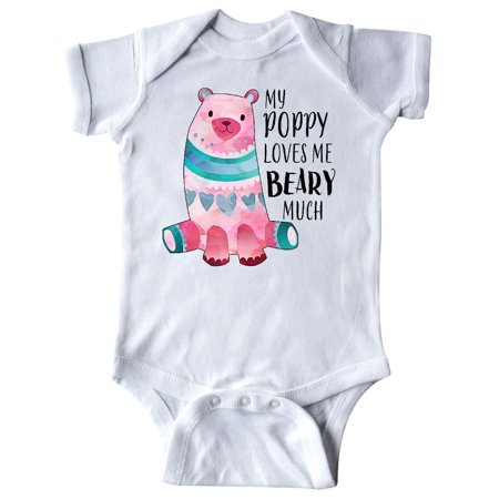 Inktastic My Poppy Loves Me Beary Much with Cute Bear Gift Baby Boy or Baby Girl Bodysuit
Inktastic My Poppy Loves Me Beary Much with Cute Bear Gift Baby Boy or Baby Girl Bodysuit