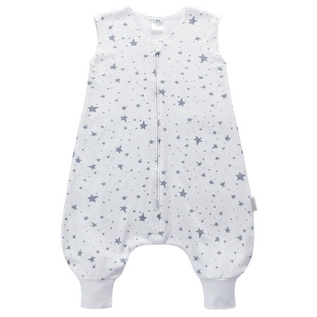 Baby one-piece sleeveless one-piece leg-splitting anti-kick quilt sleeping bag