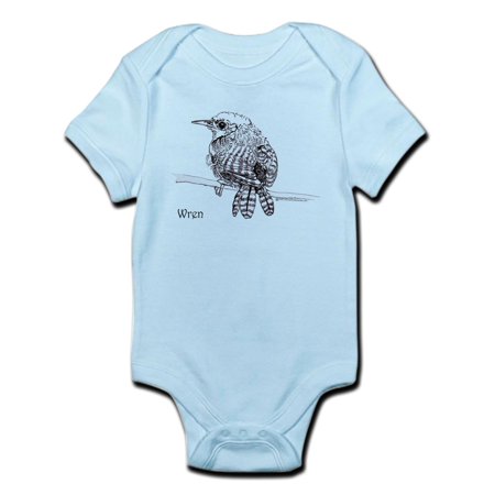 CafePress - Little Brown Wren Infant Bodysuit - Baby Light Bodysuit
